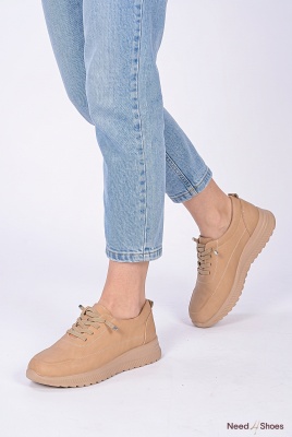 Pantofi Dama Casual Amara Khaki
