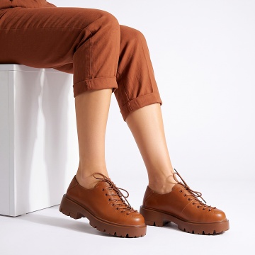 Pantofi Dama Casual Mirana Camel