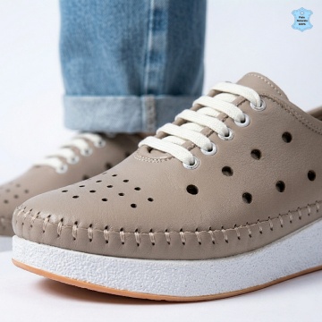 Pantofi Dama Piele Naturala Daria2 Nude