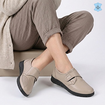Pantofi Dama Piele Naturala Izmir 2 Nude