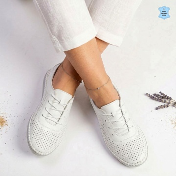 Pantofi Dama Piele Naturala Noemi Albi