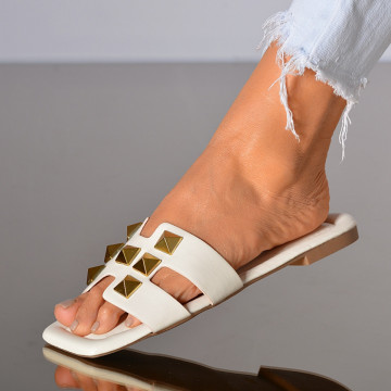 Papuci dama Katriel Crem- Need 4 Shoes