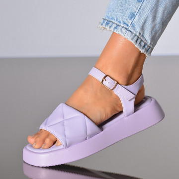 Sandale Cu Platforma Natasha Mov- Need 4 Shoes