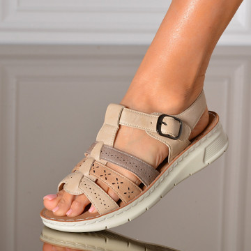 Sandale Dama Marcia Bej- Need 4 Shoes