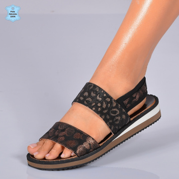 Sandale Dama Piele Naturala Ruby 2 Negre- Need 4 Shoes