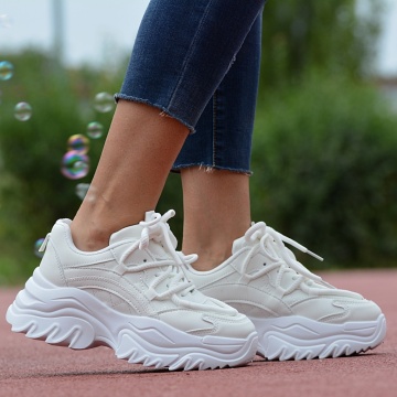 Adidasi Dama Palmer 2 Albi- Need 4 Shoes
