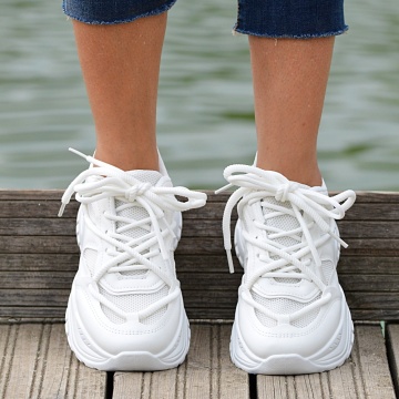 Adidasi Dama Palmer Albi- Need 4 Shoes