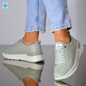  Adidasi Dama Piele Naturala Marlys Vernil- Need 4 Shoes
