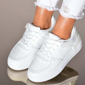 Adidasi Dama Tesa Albi- Need 4 Shoes