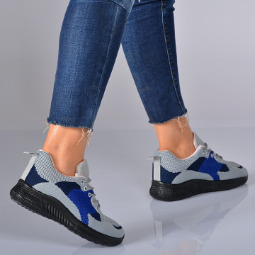 Adidasi dama Tili Gri/Albastru- Need 4 Shoes