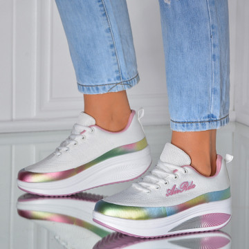 Adidasi Dama Zena 16 Alb/Roz- Need 4 Shoes