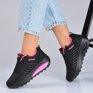 Adidasi Dama Zena 21 Negru/Roz- Need 4 Shoes