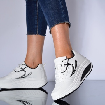 Adidasi Dama  Zena 26 Albi- Need 4 Shoes