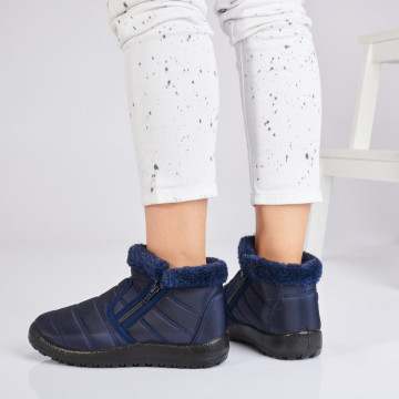 Cizme Dama Imblanite Alvaro Navy- Need 4 Shoes