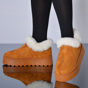 Cizme Dama Imblanite Aryna 2 Camel- Need 4 Shoes