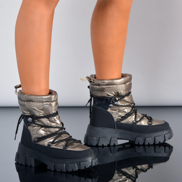 Cizme Dama Imblanite Moon Aurii- Need 4 Shoes