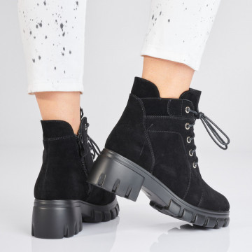 Ghete Dama Casual Casy Negre-Need 4 Shoes