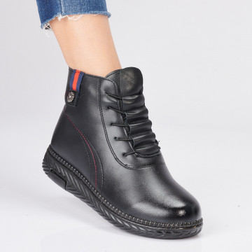 Ghete Dama Imblanite Carlota Negre - Need 4 Shoes