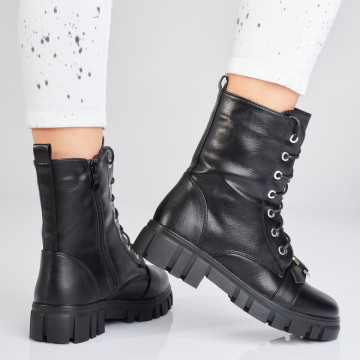 Ghete Dama Imblanite Ludres Negre-Need 4 Shoes