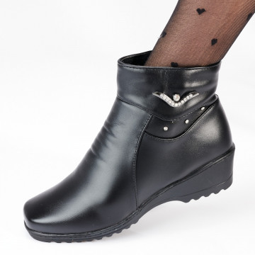 Ghete Dama Imblanite Noni 12 Negre - Need 4 Shoes