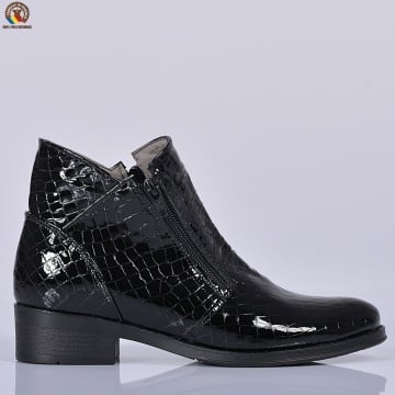 Ghete Dama Piele Naturala Bety 3 Negre - Need 4 Shoes