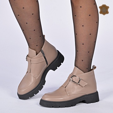 Ghete Dama Piele Naturala Zaria Nude