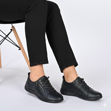 Pantofi Casual Dama Alvina 2 Negri