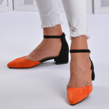 Pantofi Casual Dama Leo Orange