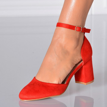 Pantofi Cu Toc Dama Doina   Rosii- Need 4 Shoes