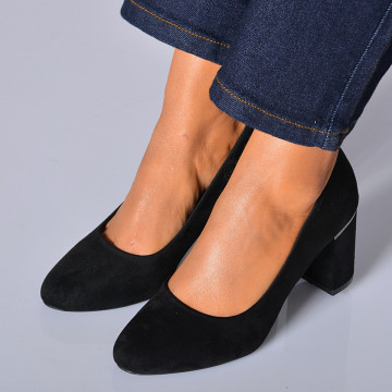 Pantofi Cu Toc Dama Fernanda 2 Negri- Need 4 Shoes