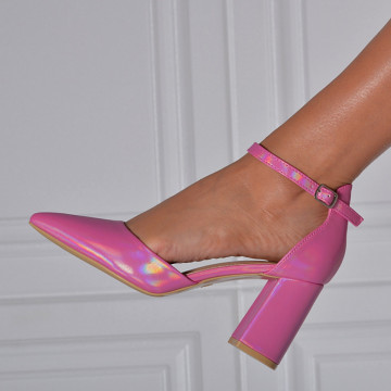 Pantofi Cu Toc Dama Melody Fuchsia- Need 4 Shoes
