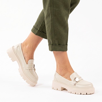 Pantofi Dama Casual Andrina Bej