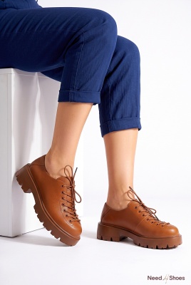 Pantofi Dama Casual Mirana Camel