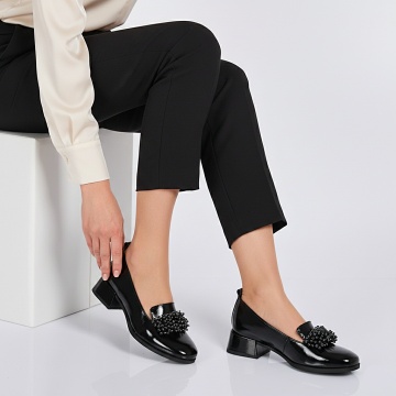 Pantofi Dama Piele Naturala Danyra Negri