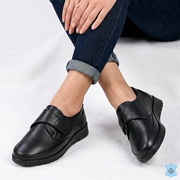 Pantofi Dama Piele Naturala Izmir 2 Negri