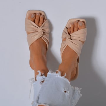 Papuci dama Hilary Bej- Need 4 Shoes