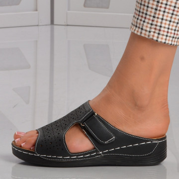 Papuci Dama Selma Negri - Need 4 Shoes