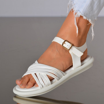 Sandale Dama Nevena Albe- Need 4 Shoes