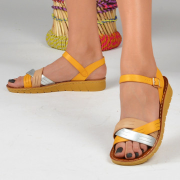 Sandale Dama Obi Yellow - Need 4 Shoes