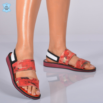 Sandale Dama Piele Naturala Ruby 2 Rosii- Need 4 Shoes