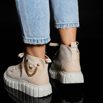 Tenisi Dama Nimfa Bej- Need 4 Shoes