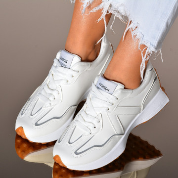 Adidasi Dama Lumya Albi- Need 4 Shoes