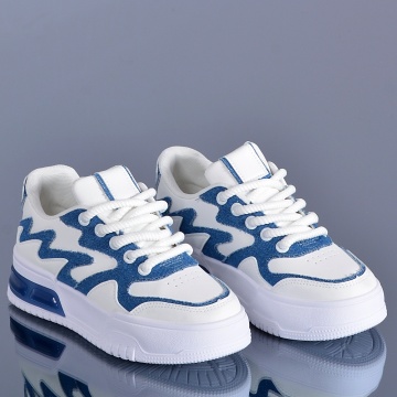 Adidasi Dama Vivy Alb/Albastru- Need 4 Shoes