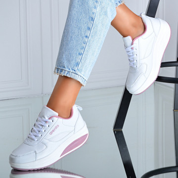 Adidasi dama Zena 7 Alb/Roz - Need 4 Shoes