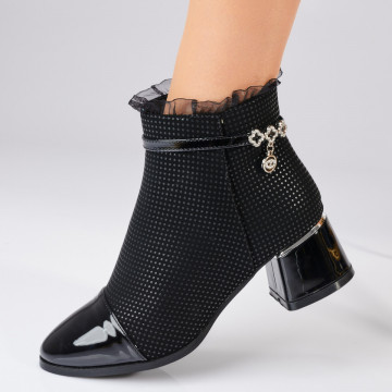 Botine Hazel Negre-Need 4 Shoes