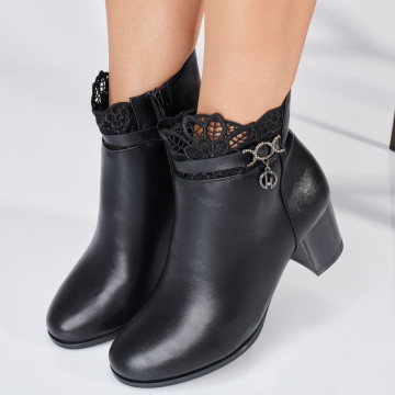 Botine Rania Negre-Need 4 Shoes