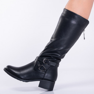 Cizme Dama Imblanite Amber 2 Negre - Need 4 Shoes