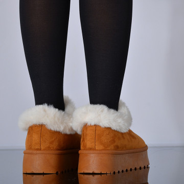 Cizme Dama Imblanite Aryna 2 Camel- Need 4 Shoes