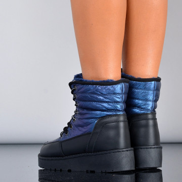 Cizme Dama Imblanite Bertina Navy- Need 4 Shoes