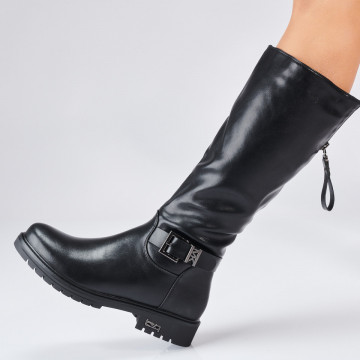 Cizme Dama Imblanite Clarice 2 Negre - Need 4 Shoes
